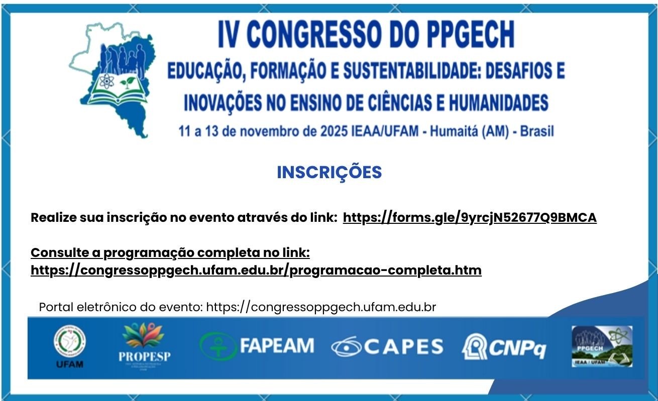 IV Congresso do PPGECH