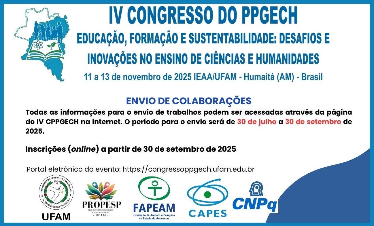 IV Congresso do PPGECH