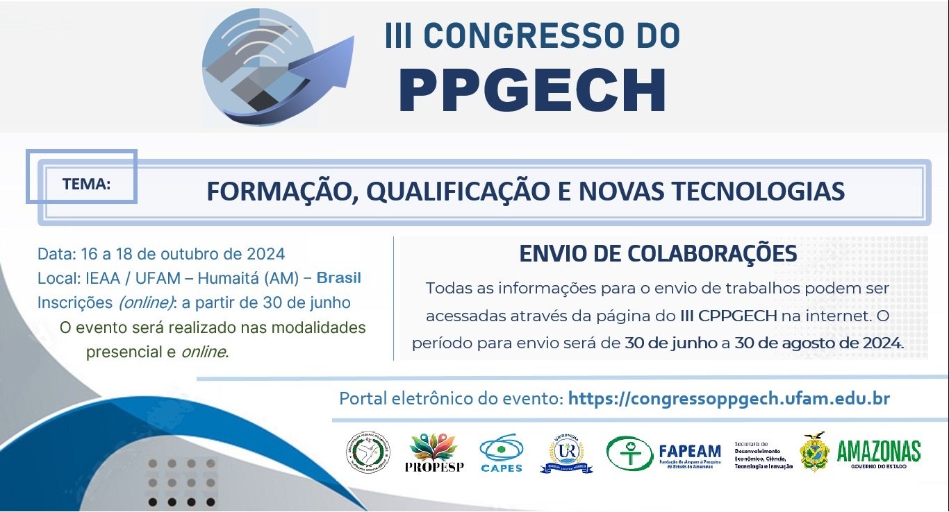 III Congresso do PPGECH